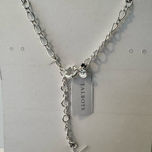 Talbots Lavender Purple Cable Knit Women's Sweater & Statement Necklace - Picture 10 of 12